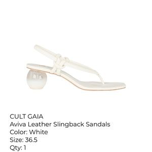 Crystal Ball Heels - Cult Gaia